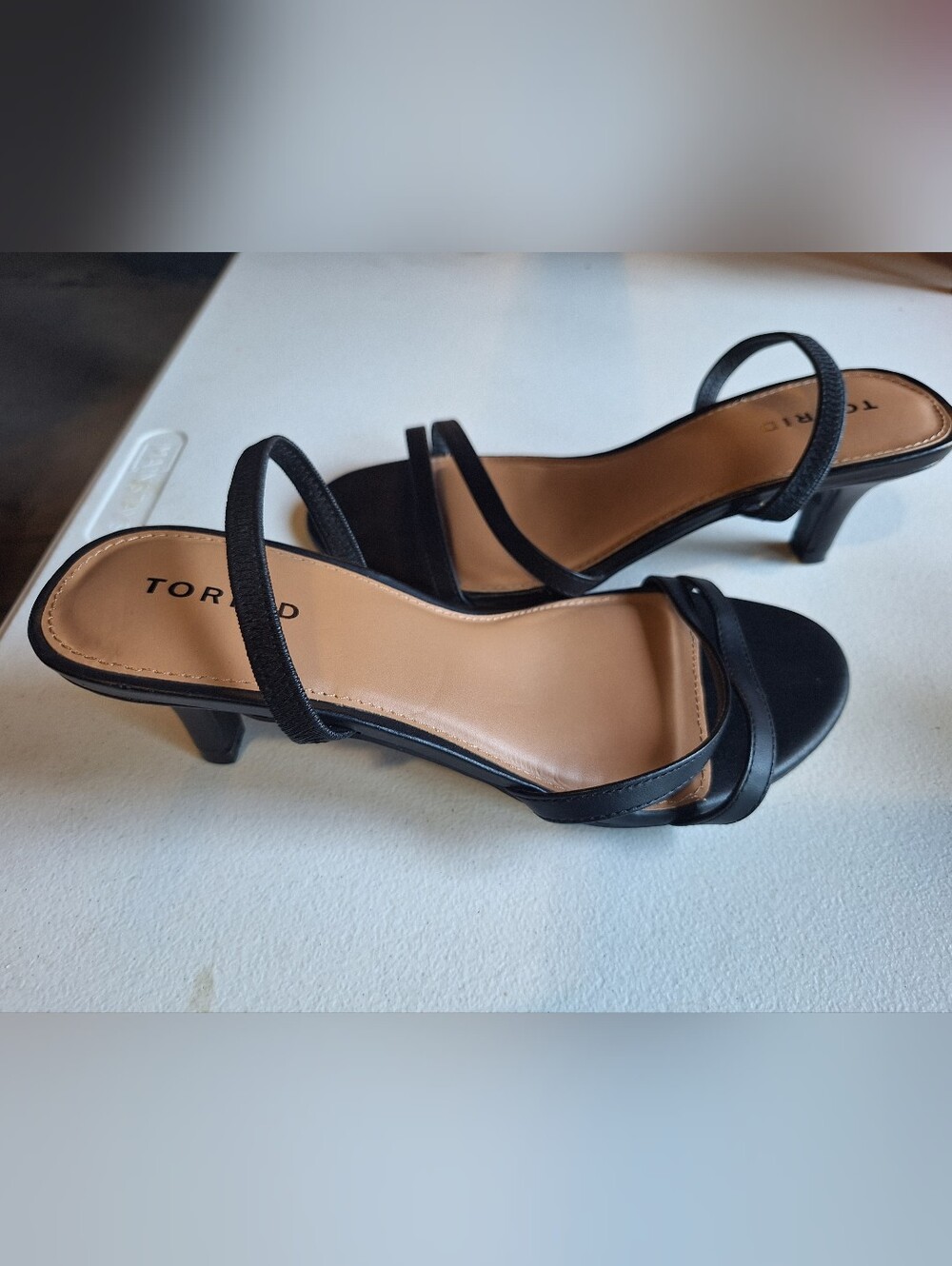 torrid Black Strappy Kitten Heel Sandal
